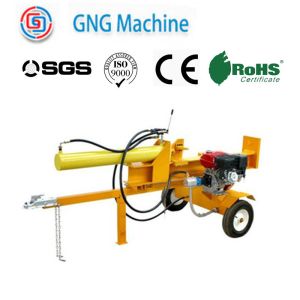 Buy cheap 38 Ton Gasoline Wood Chipper Hydraulic Vertical Log Splitter product