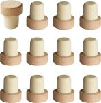 Engraved Logo Wood Bar Top Cork Synthetic Glass Bottle Stopper for Liquor and