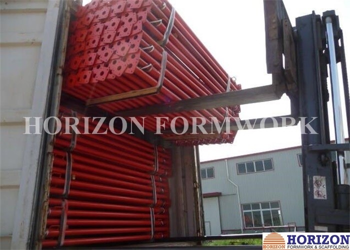 Adjusting Nut Scaffolding Steel Props , Steel Shuttering Props Cast Iron Sleeve