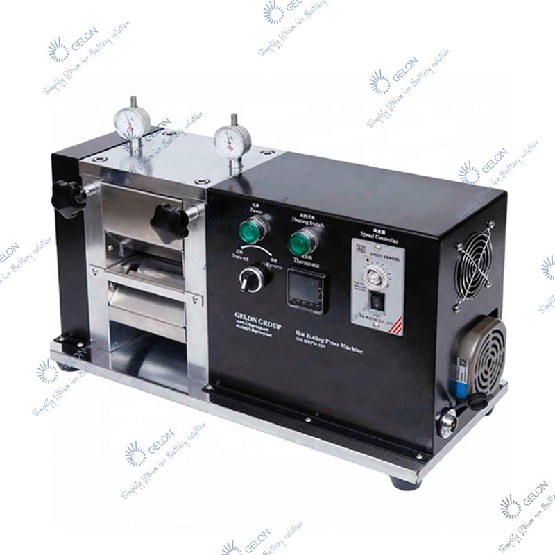 Desktop Heating Rolling Pouch Cell Pilot Line Press Calender Machine