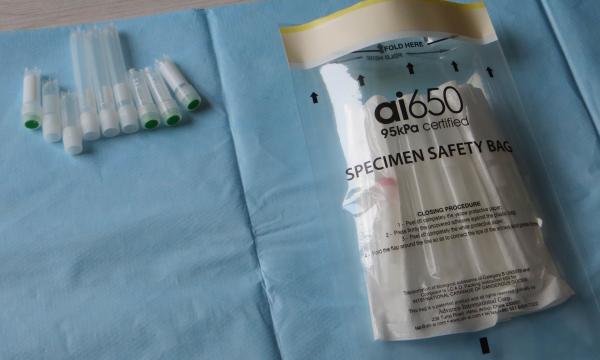 Buy cheap 95kPa Biohazard Waste Plastic Bags For Clinical Research from wholesalers