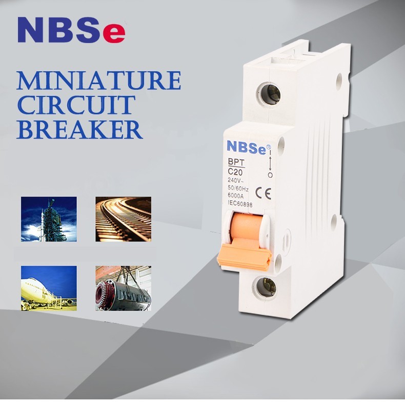 DN DK Series 1P 32A Micro Circuit Breaker Single Phase Mcb Thermal Type