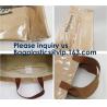 Buy cheap Biodegradable Promotional BAGEASE Three-Layer Hand Bag PVC Tote Waterproof Craft Paper Bag Leather Handle Tote Bag from wholesalers