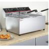 Buy cheap Overheat Protection 2-Tank 2-Basket Automatic Fryer Machine for Restaurant Equipment from wholesalers