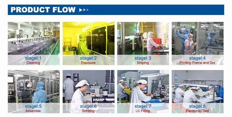 1.2 Inch 1.3 Inch 1.5 Inch COG LCD Module Graphic 12864 Dots Display
