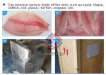 270mm 50pcs/Min Salmon Fish Skin Peeling Machine