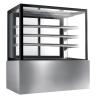 Buy cheap Commercial Glass Cake Display Cabinet , Auto Defrost Cake Display Chiller,1800mm Length and 800L Cake Fridge from wholesalers