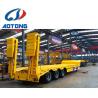 Buy cheap 2 Axles 3 Axle 4 Axle Heavy Duty Hydraulic Low Loader Semi Trailer for Heavy Loads from wholesalers