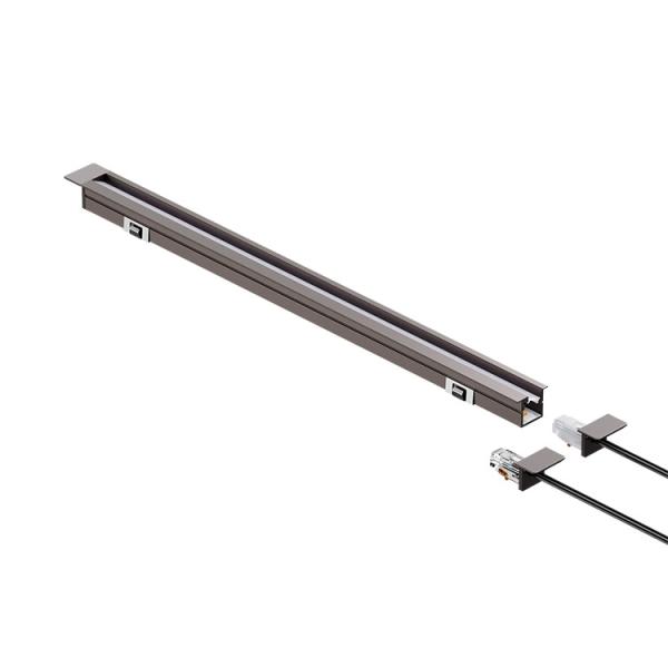 Buy cheap A2Q0G Recessed Diagonally Illuminated Cut-to-Length Home Decorative Strip Light 5W/7.5W DC12V/24V from wholesalers