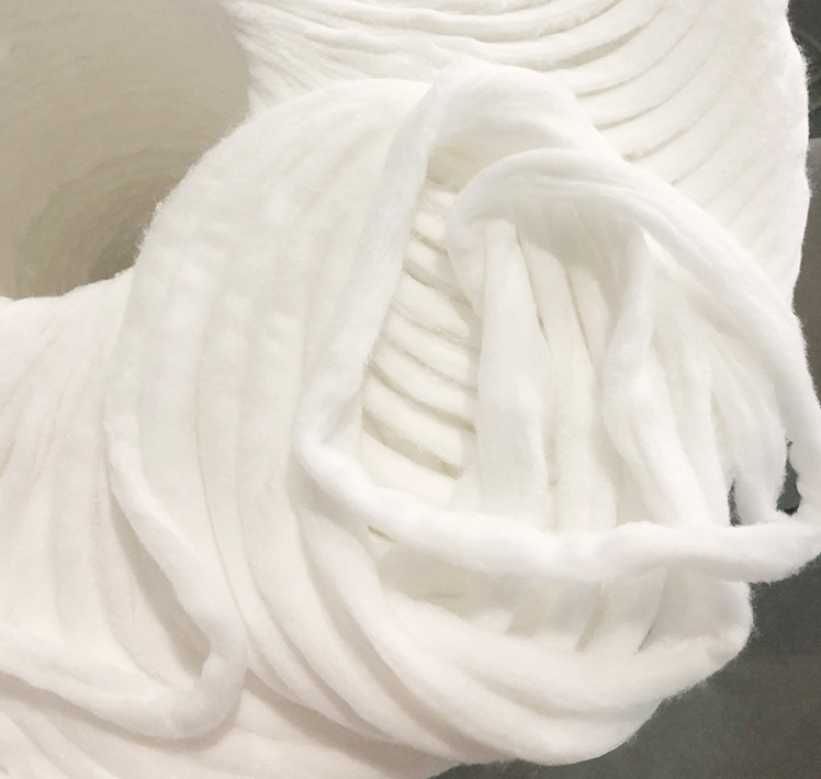 Non Sterile Absorbent 100% Cotton Sliver / Strip / Coil