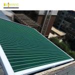 Aluminum Retractable Roof Awning Conservatory Full Cassette Folding Arm Awning