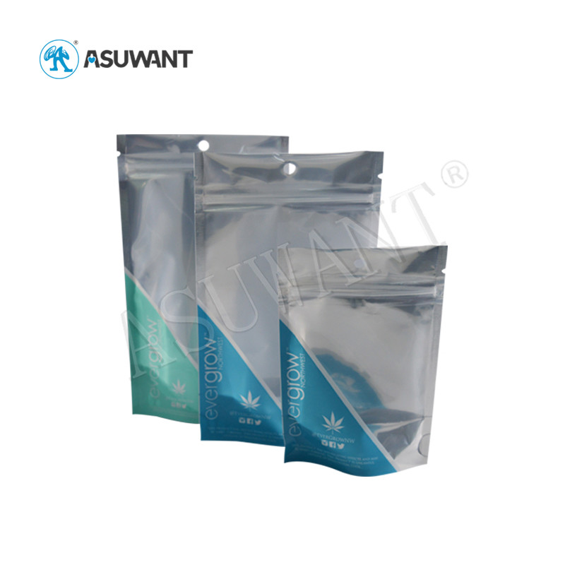 Dry Food k Stand Up Pouches Smell Proof Roasted Peanut Packaging Customization
