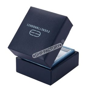 Luxury Watch Cardboard Box Watch Display Box With Leatherette Paper