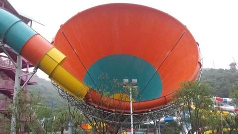 Buy cheap Tornado Water Slide , Customized Fiberglass Aqua Park Slide , Water Park Attractions from wholesalers