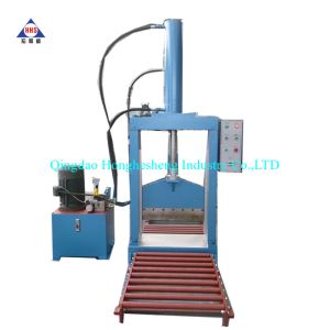 Buy cheap Single Cylinder Vertical Rubber Bale Cutter XQL 8T 5.5KW product