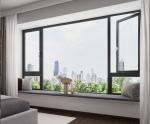 Customized Aluminium Black Casement Windows The Perfect Choice for Louver