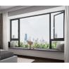 Buy cheap Customized Aluminium Black Casement Windows The Perfect Choice for Louver Curtains from wholesalers
