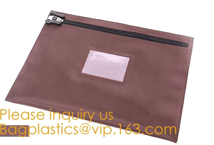 Security Bank Deposit Bag Coin Bag Cash Bag Bank Box Money Bag Tamper Proof Security Plastic Padlock Seal For Safety