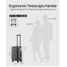 Buy cheap Luggage 22 X 14 X 9 Airline Approved, 20 Inch Luggage with Front Laptop Compartment, Double Spinner Wheels, Hardsided PC from wholesalers