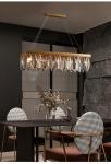 Modern living room chandeliers round gold hanging art deco lamp(WH-CY-241)