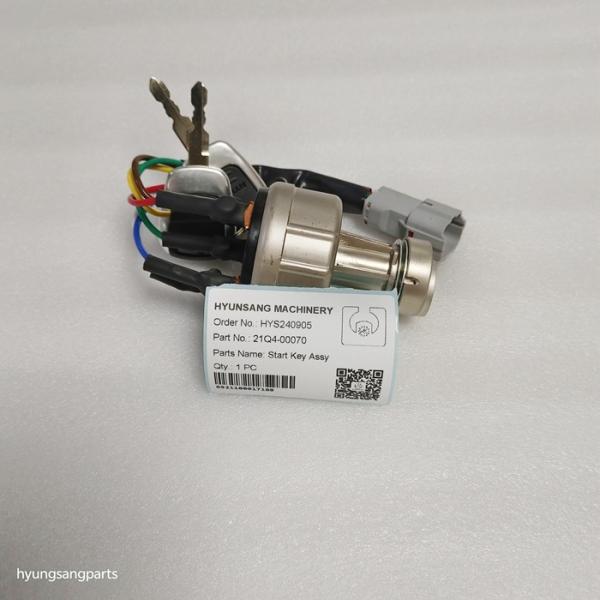 Buy cheap Excavator Parts Start Key Assy 21Q4-00070 for R180LC9S R210LC9 from wholesalers