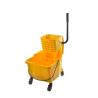 Buy cheap Hotel Hospital Commercial Mop Bucket With Wringer On Wheels Combo from wholesalers