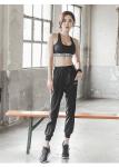 Wear resistant Women'S Athletic Clothing 230g Elastic Waist Jogger Pants