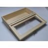 Buy cheap Acrylic Top Lid Handmade Wooden Boxes Handmade Style Bamboo Wood Material from wholesalers
