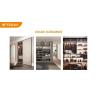 Buy cheap Alunimiun Wardrobe Cabinet Strip Light SMD2835 60PCS/M LED Concealed Strip Lighting from wholesalers