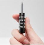 Zinc Alloy TSA 4-digital travel lock& Fashion Design black Tsa Luggage Lock& 69