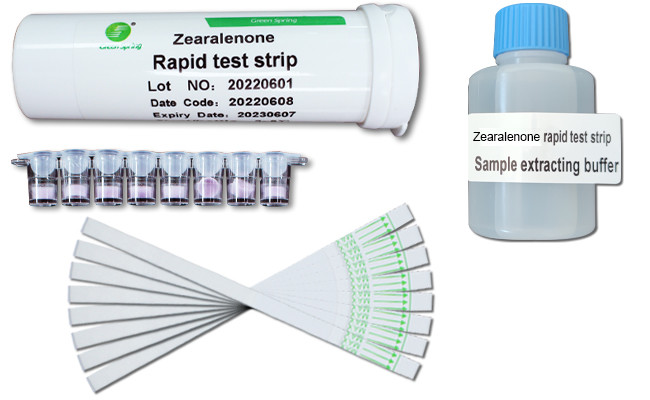 Zearalenone Food Safety Rapid Test Kit 96Tests/Kit For Corn Feed Grain