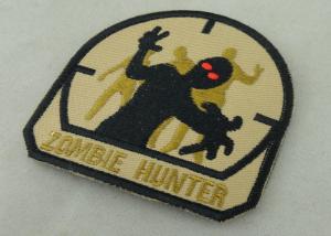Buy cheap Economic Military Uniform Badges ,  Iron Glue Cotton Fabric Embroidered Patches from wholesalers