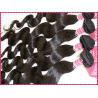 Buy cheap Natural Black Virgin Brazilian Human Hair Extensions Big Curl Type from wholesalers