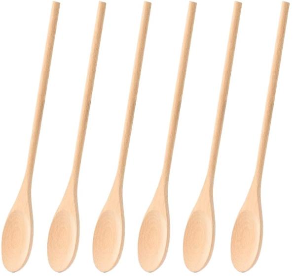 Buy cheap 12 Inch Wooden Kitchen Utensils Long Cooking Wooden Tasting Spoons from wholesalers