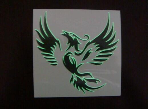 Buy cheap Custom Print Glow In The Dark Temporary Body Sticker Tattoo fake tattoo from wholesalers