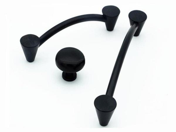 Buy cheap Black Furniture Handles And Knobs 96mm 30mm Round Knob Iso 9001 Certificate from wholesalers