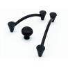 Buy cheap Black Furniture Handles And Knobs 96mm 30mm Round Knob Iso 9001 Certificate from wholesalers