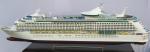 Regent Seven Seas Explorer Toy Cruise Ship Model 0.001mm Simulation Accuracy