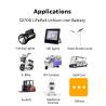 Buy cheap 32700 Cells OEM Rechargeable Battery 3.2v 6.4v 12.8v LiFePO4 Battery Pack from wholesalers