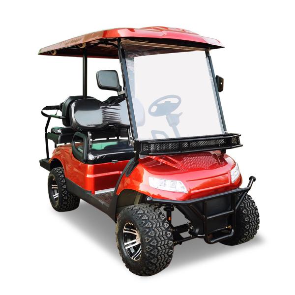 Buy cheap 4000 Life Cycle Beach 4 Seater Golf Cart Lithium Ion Battery Off Road 35mph 60V from wholesalers