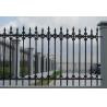 Buy cheap Antique Cast Iron Fence Panels / Pedestrian Safety Barrier Fence For Villa Home from wholesalers