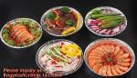 Round Disposable Aluminium Foil Containers for Food Packaging,catering