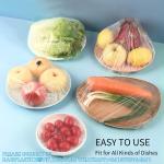 Food Covers,Reusable Elastic Food Storage Covers, Plastic Sealing Elastic