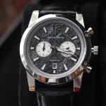 Sport Style Mens Meteorite Watch 30mm Meteorite Dial Gun Plated Sapphire Crystal
