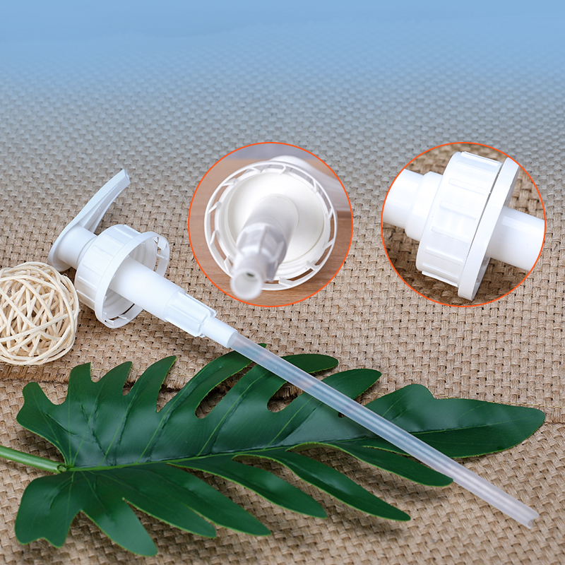 Square Hand Pressed Pump Lotion Cream Container Liquid Soap Plastic Bottle for Shampoo