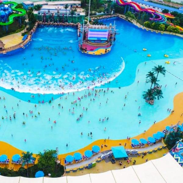 Buy cheap Water Park Family Wave Machine Swimming Pool Custom-size Playground from wholesalers