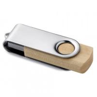 Buy cheap Customized logo 2Gb Swivel Wooden USB flash drive for Photographers good wood product