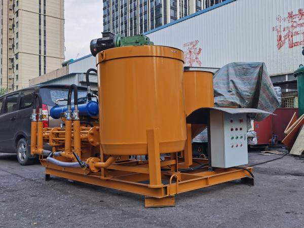Buy cheap 7 MPa Piston Grout Pump Station Pumps With Cement Mixing Storage Barrels from wholesalers