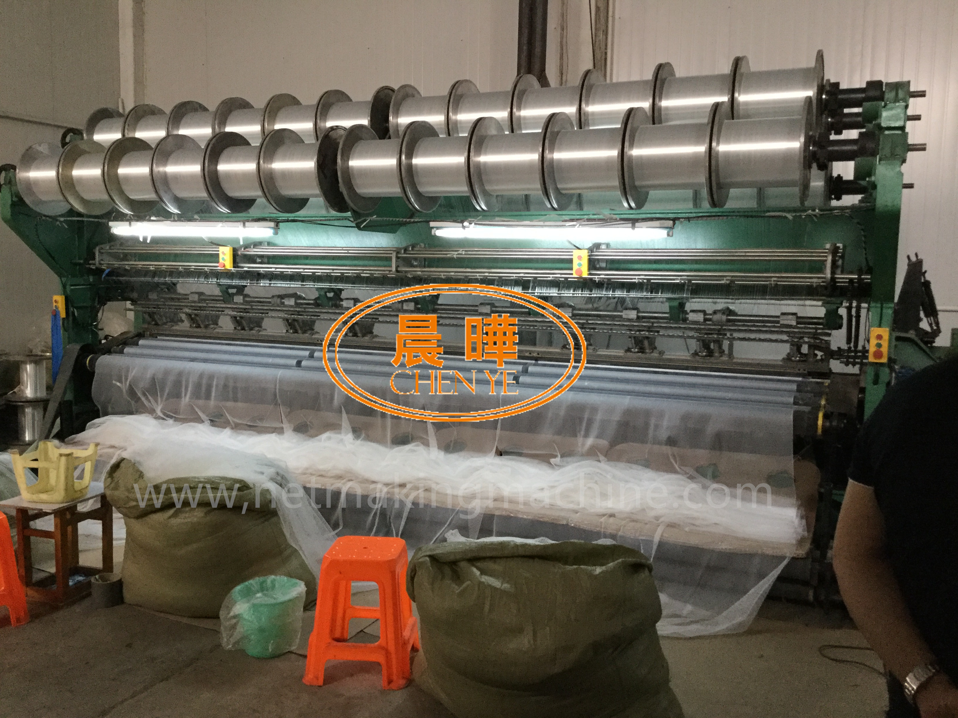 Cricket Badminton Net Making Machine Ocean Floating Netting Cage Machine