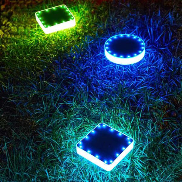 Buy cheap RoHS Certified RGB Outdoor LED Solar Pathway Lights 1.5W 80LM Magnetic Switch Control from wholesalers